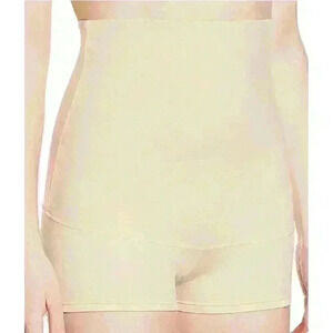 Maidenform High Waist Beige Shapewear XL FL2107 NWT Shaper Tummy Control Smooth